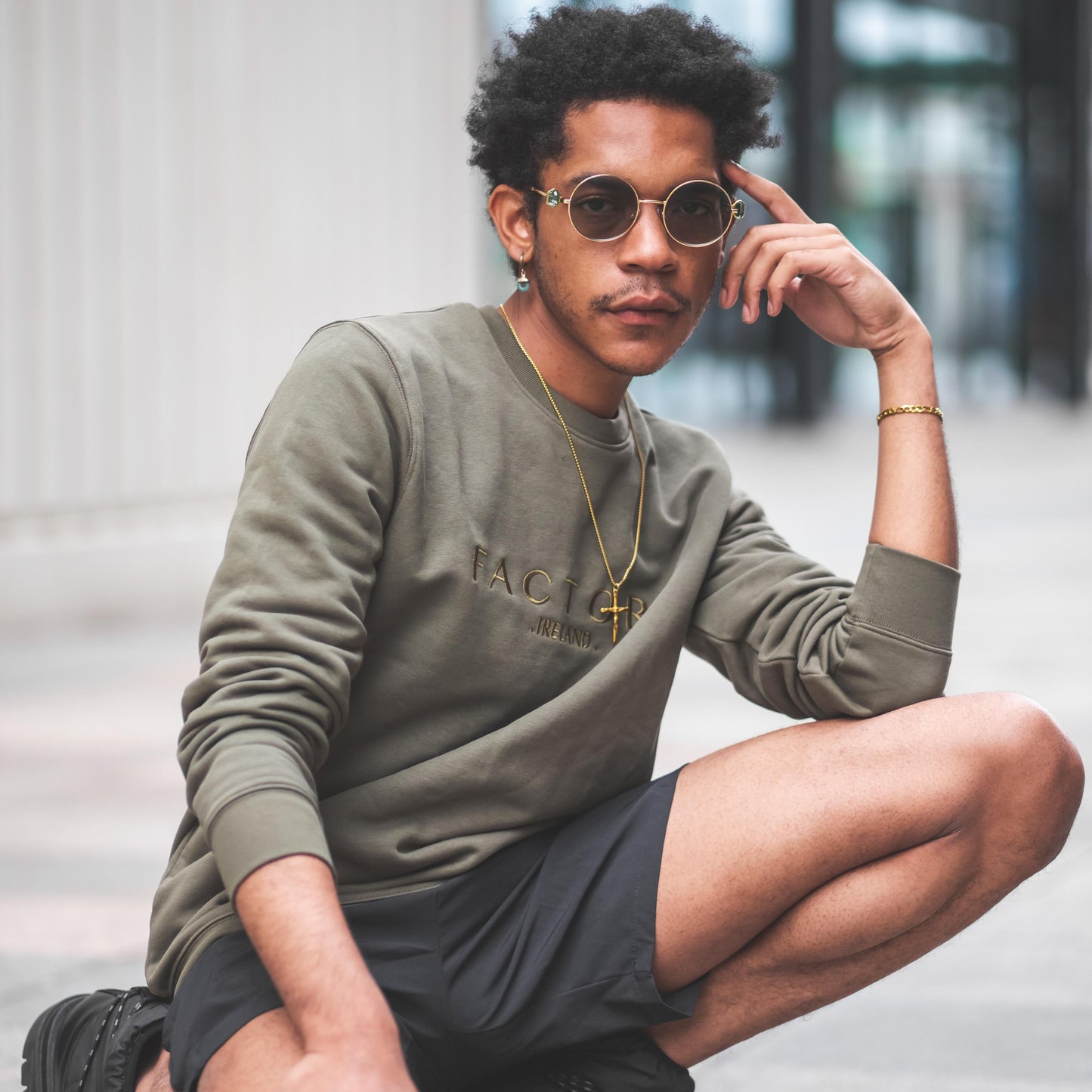 Factory Classic logo Sweatshirt