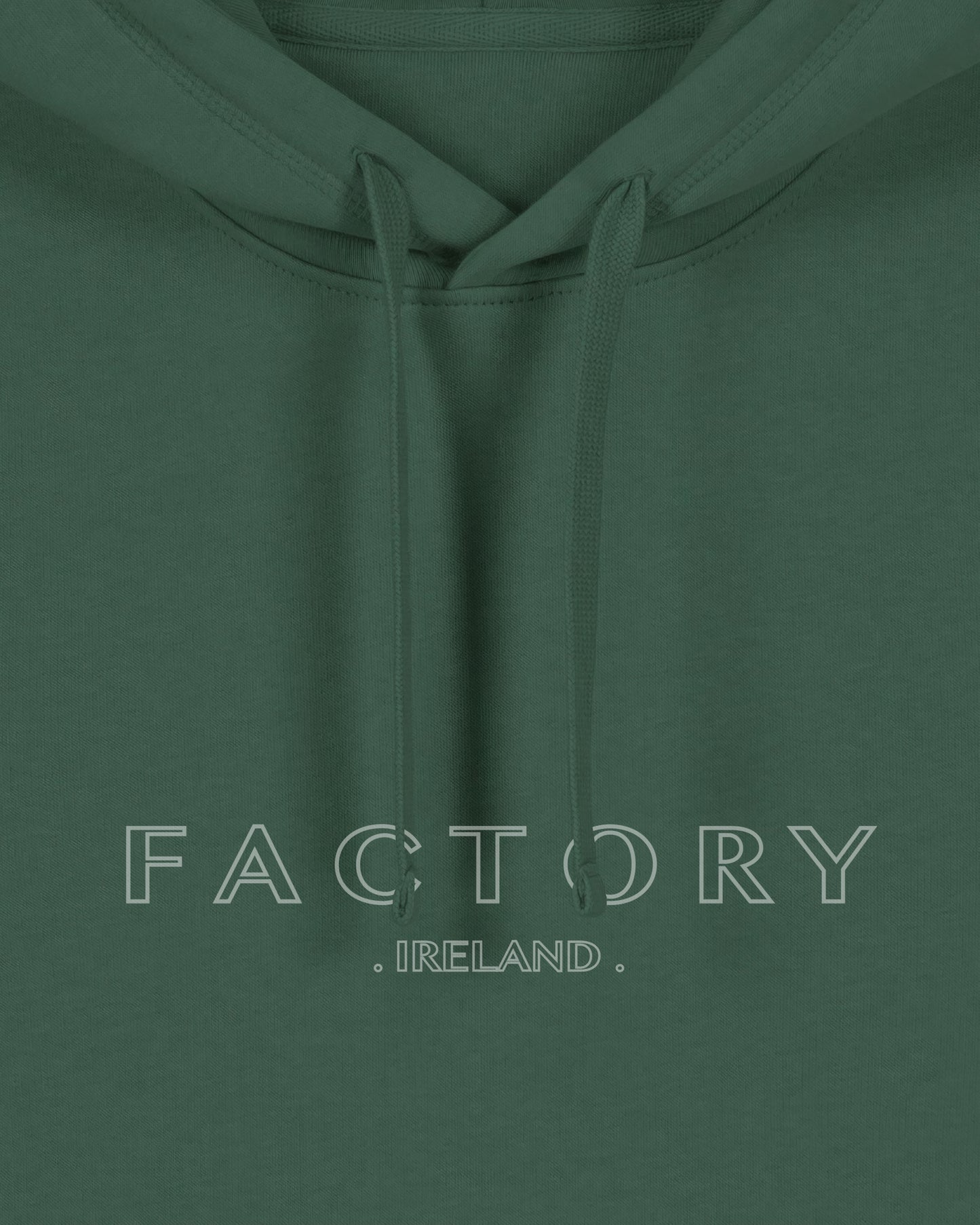 Factory Stamp print Hoody